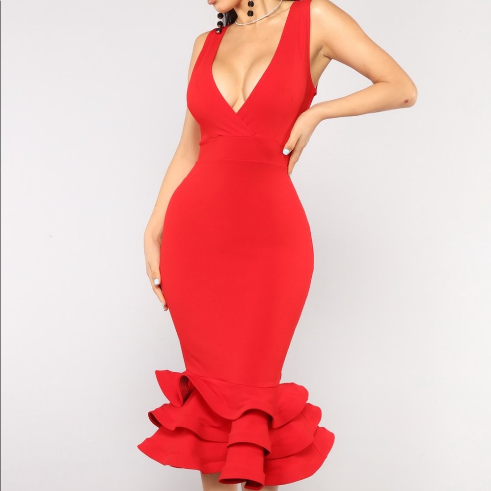 Fashion Nova Ruffle dress